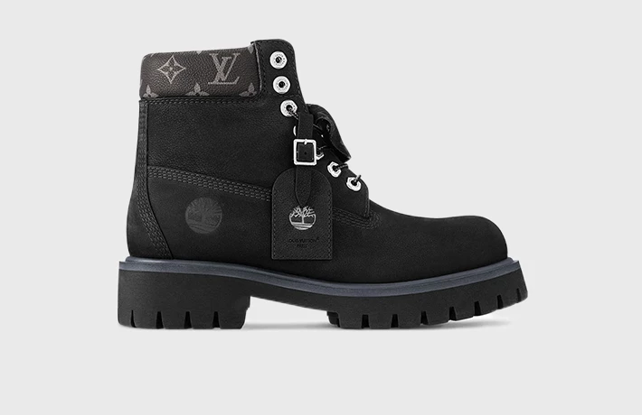 Louis Vuitton x Timberland 6 Premium Waterproof Boot Black | Dead