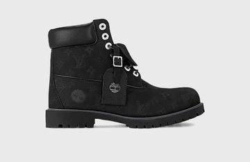 Louis Vuitton x Timberland 6 Premium Waterproof Boot Monogram Black - Außen