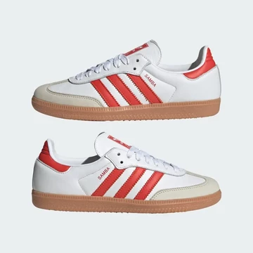 adidas Samba OG Solar Red Außenseite
