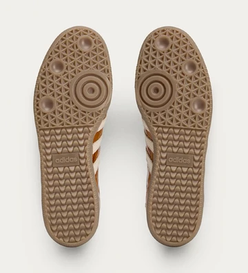 Wales Bonner x adidas Samba Brown Croc Paar Sohlen