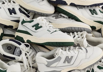 Viele New Balance 550 auf einem Bild