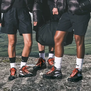 Skepta x Puma Skope Boot Brown Silver Mood group