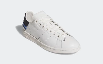 CLOT adidas Stan Smith Night Navy Beads schräg seitlich