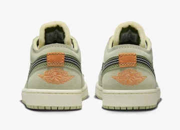 Jordan 1 Low SE Craft Light Olive von Hinten