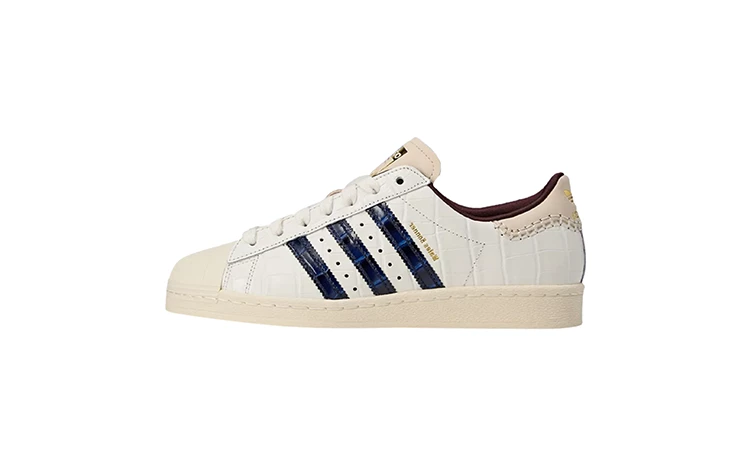 Wales Bonner x adidas Superstar White Croc