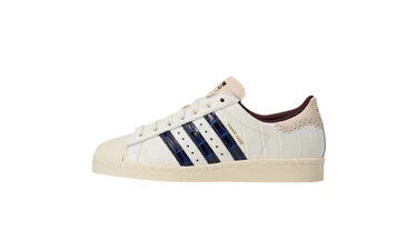 Wales Bonner x adidas Superstar White Croc