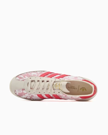 Liberty London x adidas SL 72 Better Scarlet von Oben