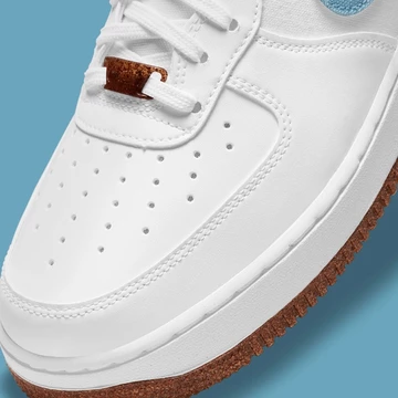 Nahaufnahme von einem Lacelock oder Dubrae an einem Air Force 1