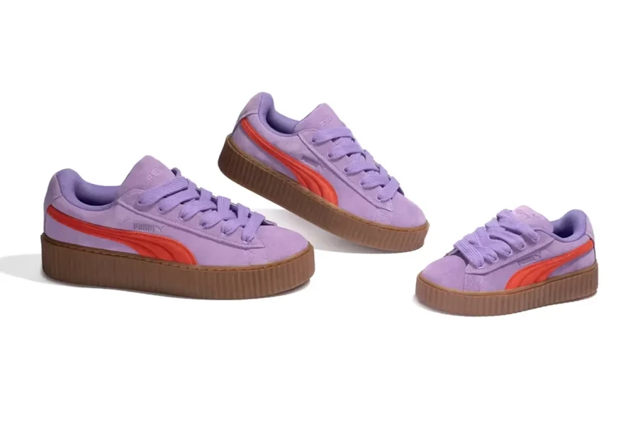 Fenty Puma Creeper Phatty Lavender Alert 396403-03 Dead Stock