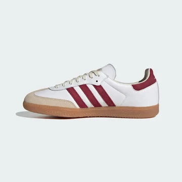 Sporty & Rich adidas Samba White Burgundy Innenseite