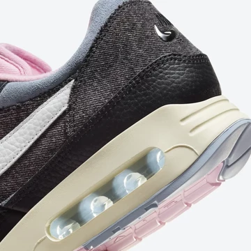 Air Max 1 86 Big Bubble Black Denim Detal Ferse