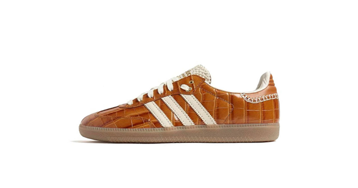 ADIDAS × WALES BONNER SAMBA Wales Bonner x adidas Samba Night Brown Wonder White - Droper