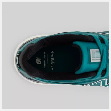 New Balance 990v4 Teal ferse von oben