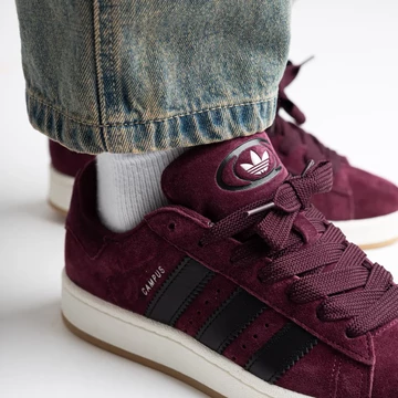 adidas Campus 00s Maroon On Feet Detail