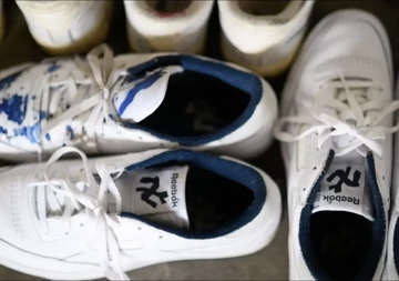 Tyrell Winston Reebok Club C Revenge Vintage Lookbook von Oben