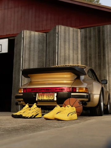 Porsche Puma MB.03 Sport Yellow Lookbook Kollektion