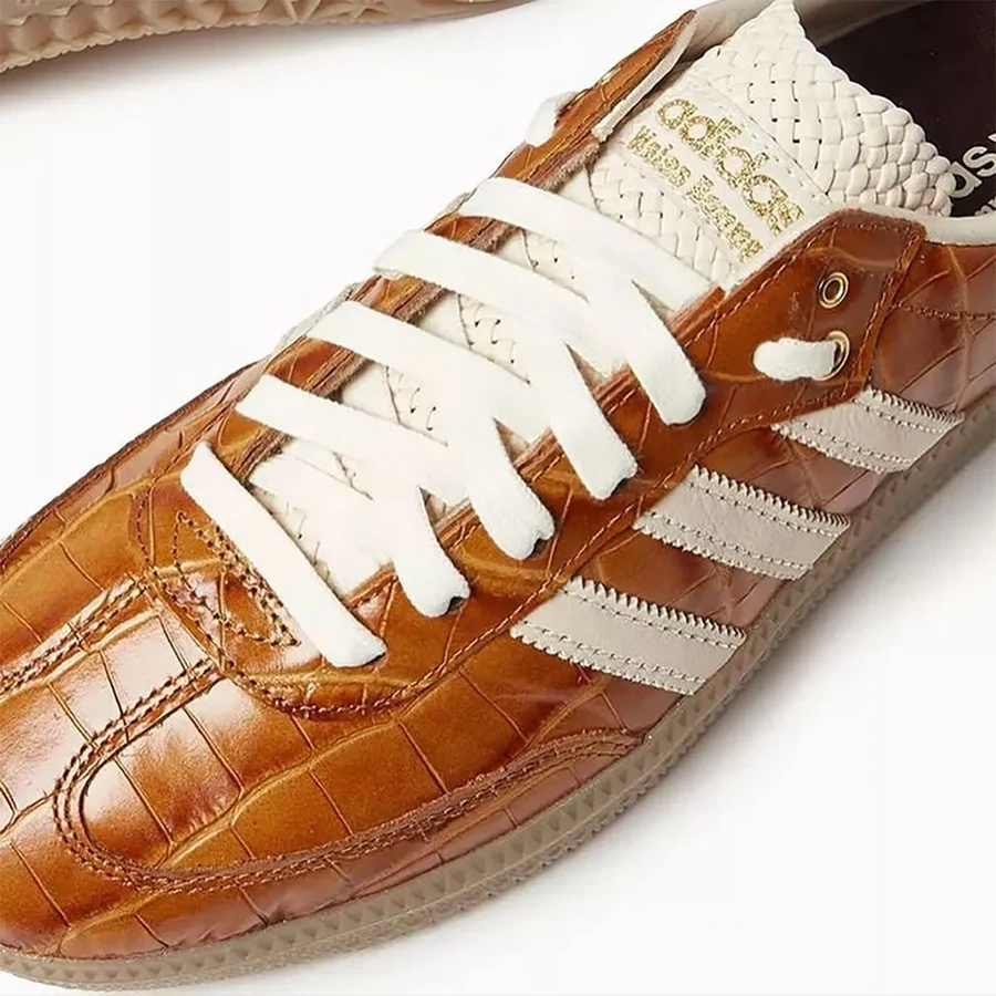 Wales Bonner x adidas Samba Brown Croc JH9826 | Dead Stock