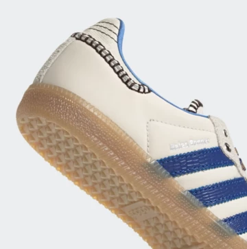 Wales Bonner adidas Samba Royal Blue Ferse