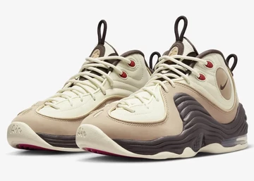 Nike Air Penny 2 Brown schräg