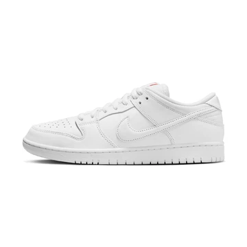 Nike SB Dunk Low All White Außenseite