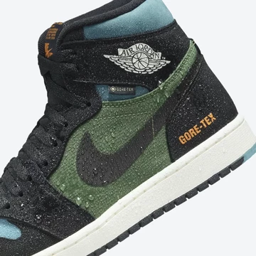 Jordan 1 Element Gore-Tex Sky J Light Olive Detail Logo