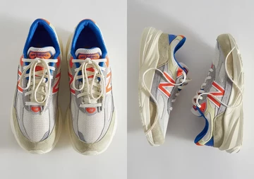Kith New Balance 990v6 Madison Square Garden Lookbook von Oben