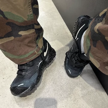 Undefeated Nike Air Terra Humara Black On-Feet