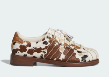 CLOT x adidas Superstar Dress Cow Print Außenseite