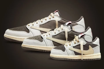 Travis Scott x Air Jordan 1 Low Full Family Size Run