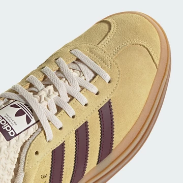 adidas Gazelle Bold Yellow Detail Toebox