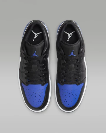 Jordan 1 Low Black Royal Toe
