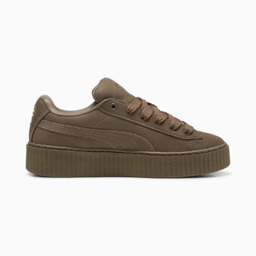 Der braune Fenty Puma Creeper Phatty aus dem Earth Tone Pack von innen