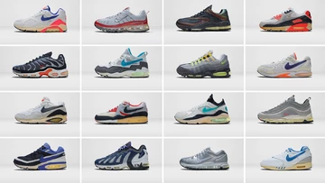Viele Air Max Modelle auf einem Bild