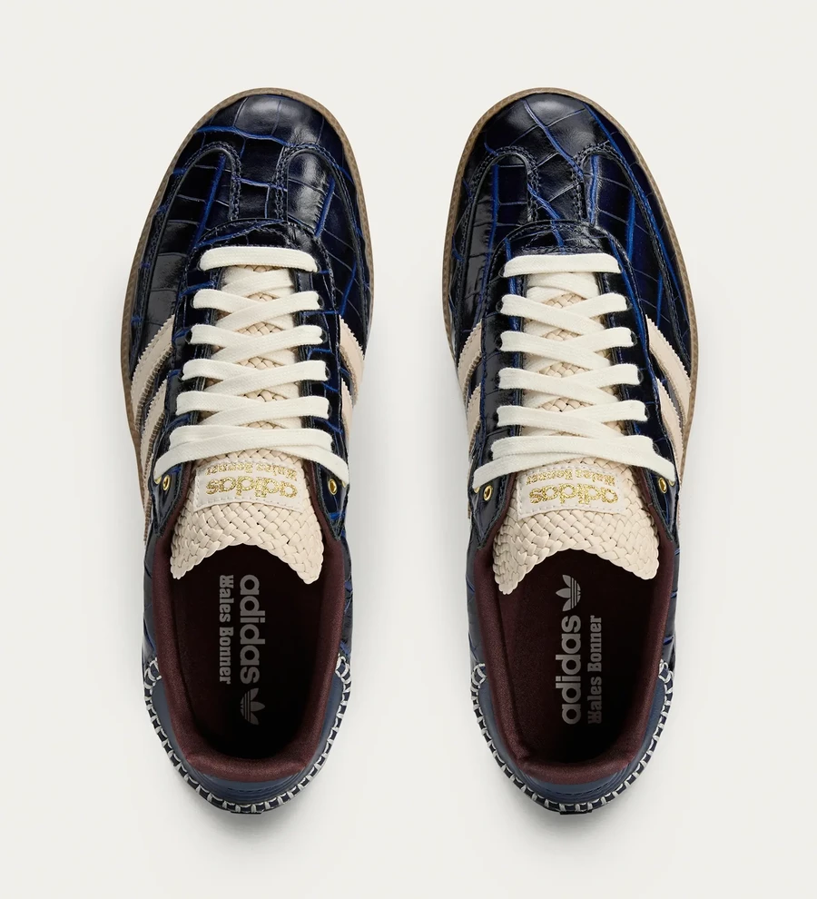 Wales Bonner x adidas Samba Navy Croc JH9825 | Dead Stock