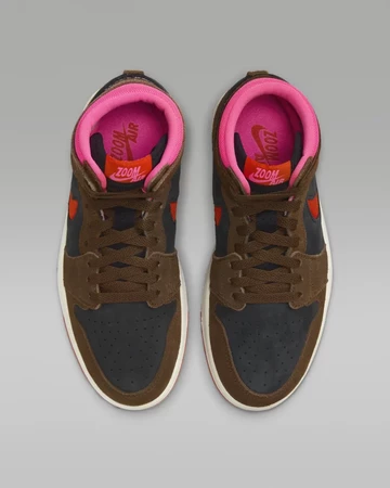 Jordan 1 High CMFT 2 Red Cacao Wow von oben