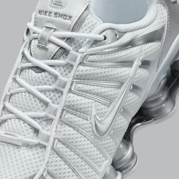 Nike Shox TL White Chrome Detail Zunge