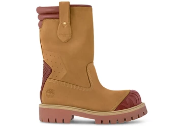 Louis Vuitton x Timberland Mid Boot Wheat Außenseite