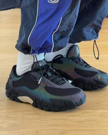 SKEPTA Puma Forever Black - On Feet, seitlich