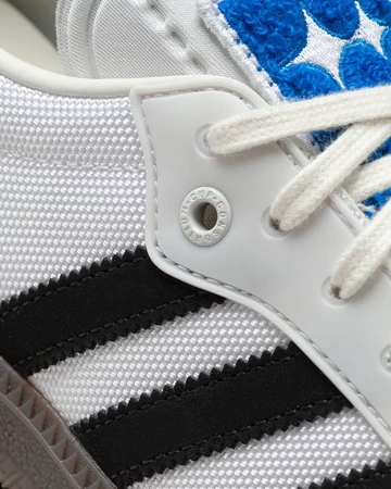 BSTN adidas Samba Consortium Cup Closeup von dem Lacehole