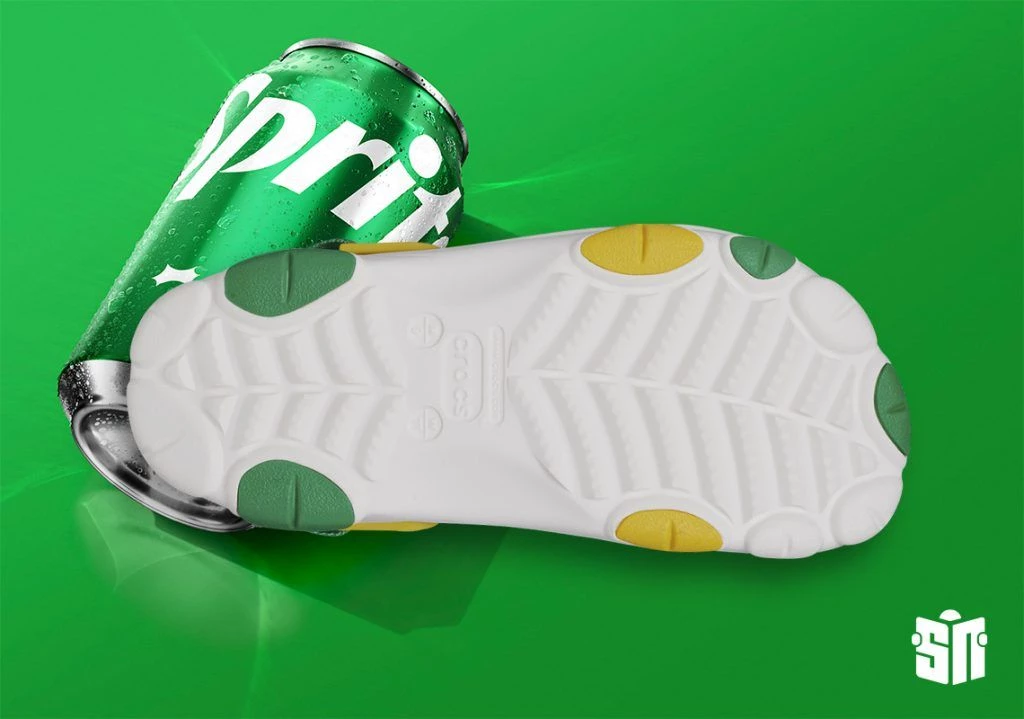 Sprite Crocs All Terrain Clog Green Blue 209313-100 | Dead Stock display picture 1