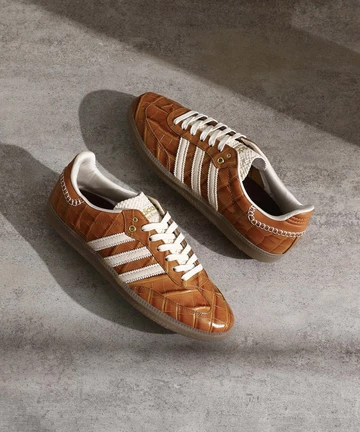 Wales Bonner x adidas Samba Brown Croc Mood 3