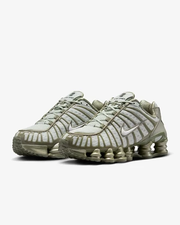 Nike Shox TL Light Army Paar schräg seitlich