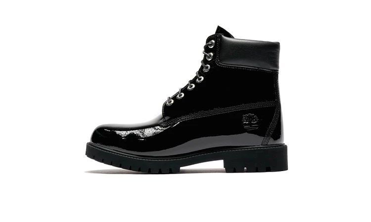 Der Veneda Carter Timberland Heritage Boot Black Patent