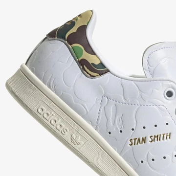 BAPE adidas Stan Smith 30th Anniversary Ferse Closeup