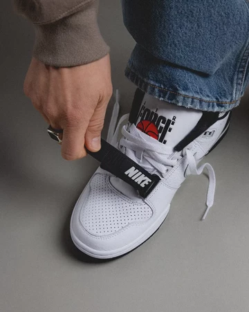 Nike Air Alpha Force 88 Tech Grey On-Feet Bilder von Asphaltgold