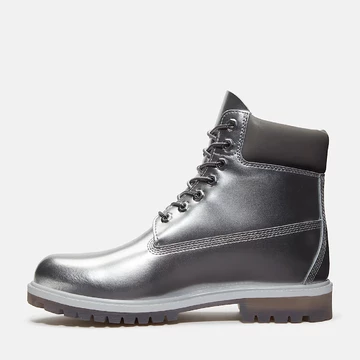 Veneda Carter x Timberland 6 Inch Boot Silver Innenseite