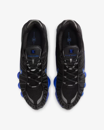 Nike Shox TL Black Racer Blue Paar von oben