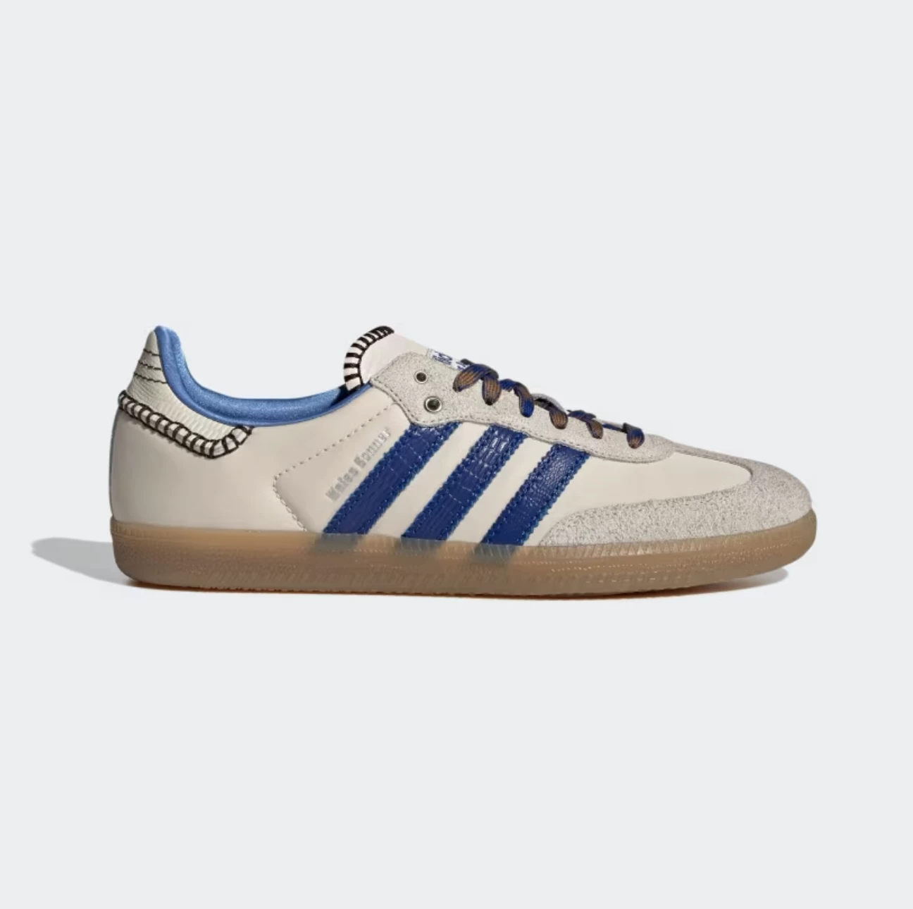 Adidas samba og trainers white/royal hotsell