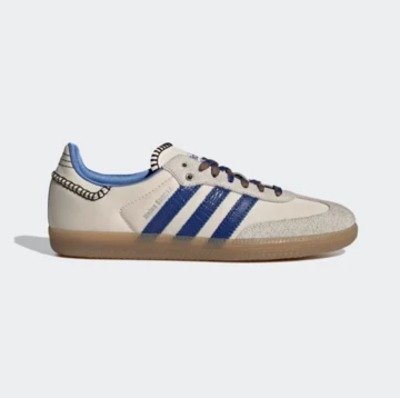 Wales Bonner adidas Samba Royal Blue seitlich