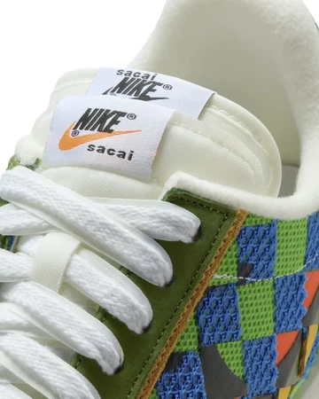 Jean Paul Gaultier Sacai Nike VaporWaffle Woven Multi Detail Zunge